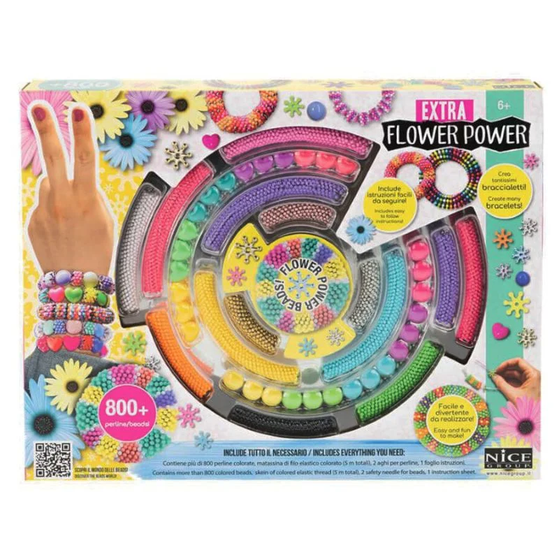Φωτογραφία προϊόντος: Σετ DIY Κοσμημάτων Nice Group Flower Power 32x42cm 6+ Ετών 87018