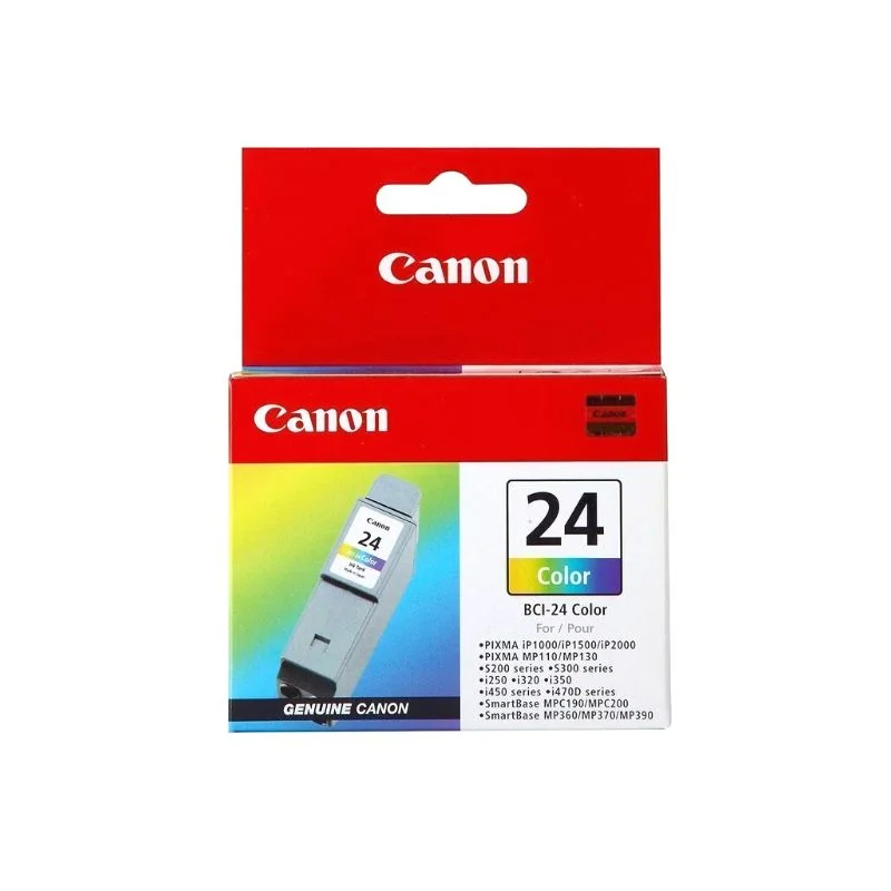 Φωτογραφία προϊόντος: Μελάνι Εκτυπωτή InkJet Canon BCI-24 3x5ml Color 6882A002