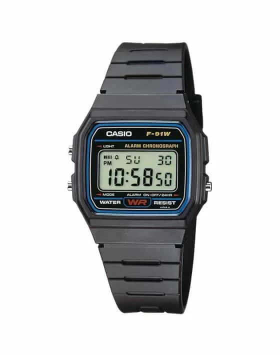 Φωτογραφία προϊόντος: Ρολόγια Casio - F-91W-1Y - Ανδρικό ρολόι