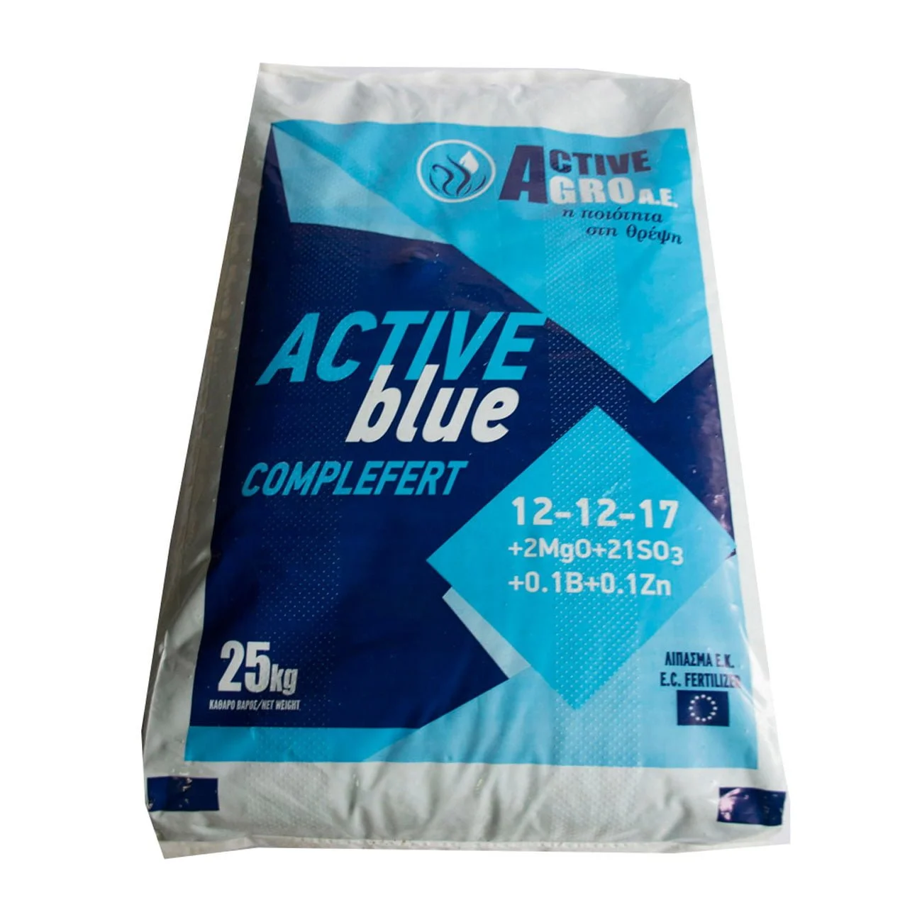 Φωτογραφία προϊόντος: Gemma Active Agro Active Blue Κοκκώδες Λίπασμα 25kg (12-12-17+2MgO+21SO3+0.1B+0.1Zn)