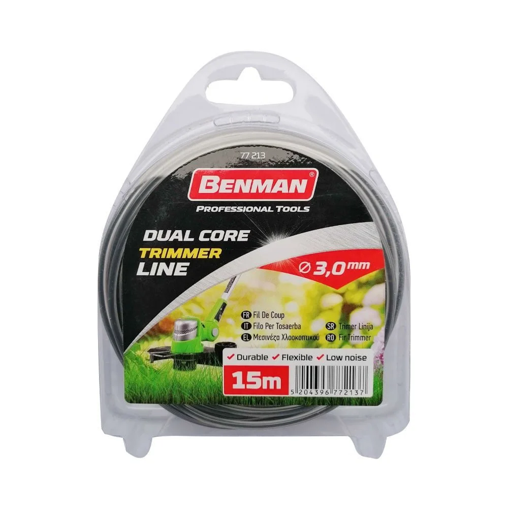 Φωτογραφία προϊόντος: Benman Dual Core Μεσινέζα 3.0mm x 15m - 77213