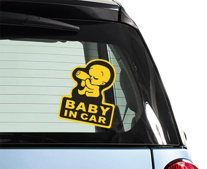 Φωτογραφία προϊόντος: Αυτοκόλλητο Baby on board No28