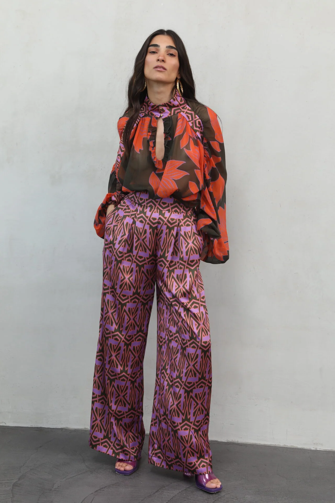 Φωτογραφία προϊόντος: Silvia Trousers - Print Nema
