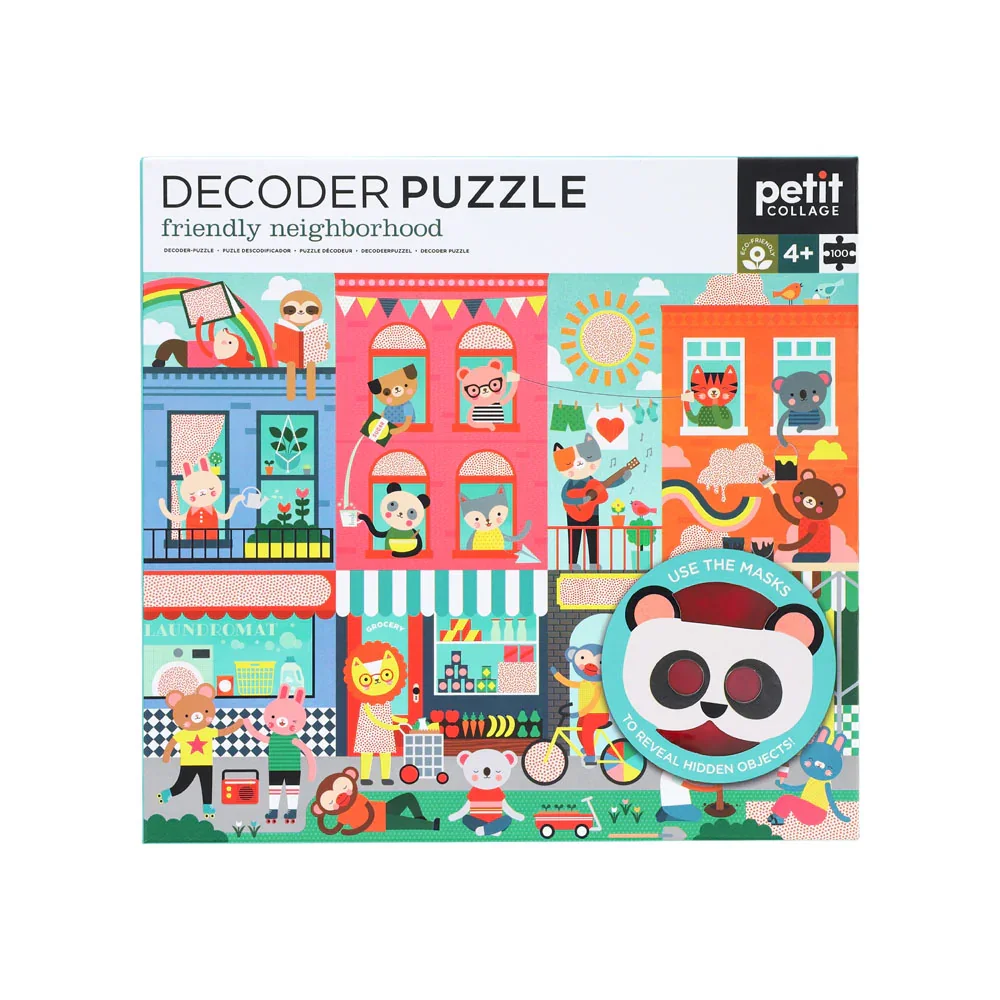 Φωτογραφία προϊόντος: OEM Friendly Neighborhood 100-Piece Decoder Puzzle
