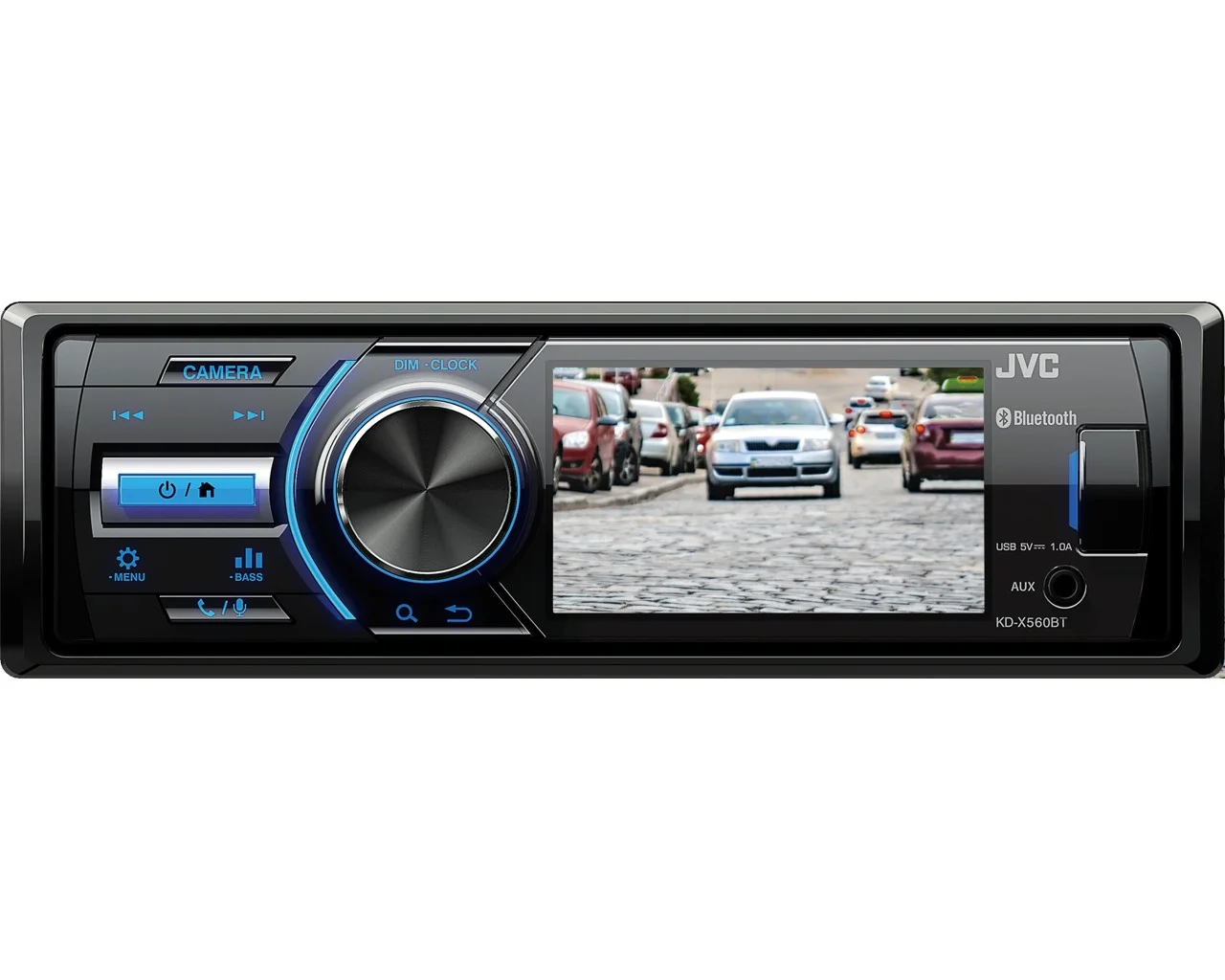 Φωτογραφία προϊόντος: JVC Radio USB KD-X560BT 1-din Bluetooth, Oθόνη 3