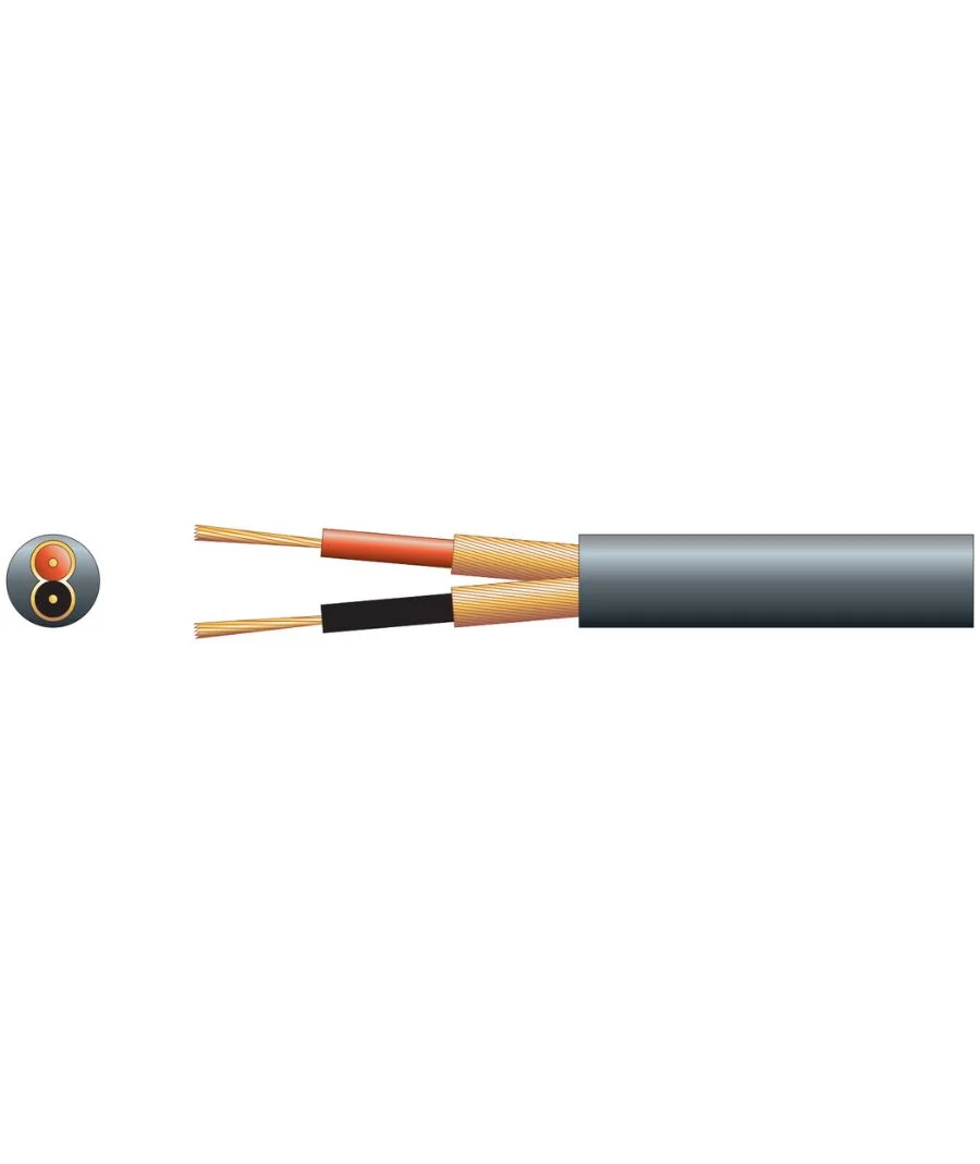 Φωτογραφία προϊόντος: Mercury 803.680UK (2 x 0,16mm²) Καλώδιο Σήματος Black 100m