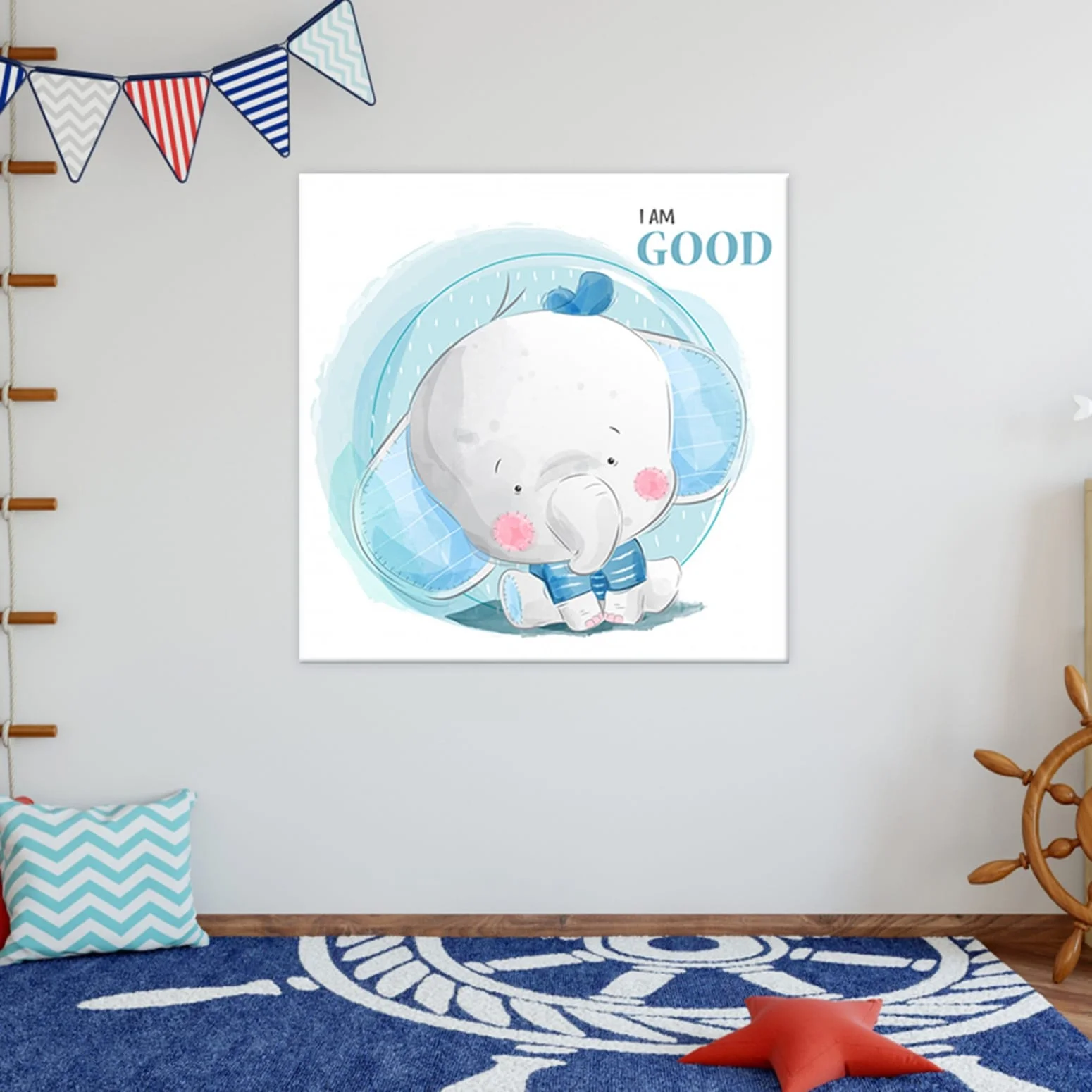 Φωτογραφία προϊόντος: Πίνακας Σε Καμβά - I Am Good Elephant