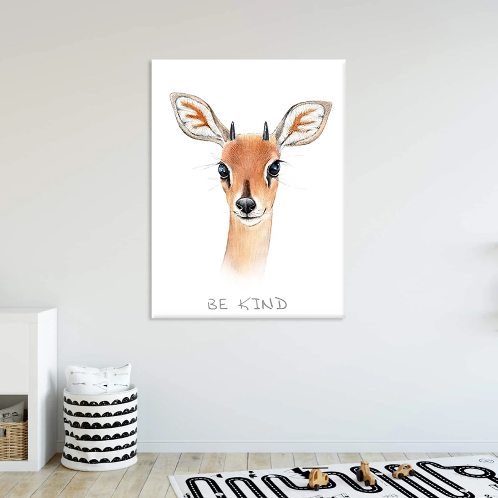 Φωτογραφία προϊόντος: Πίνακας Σε Καμβά - Be Kind Like A Deer