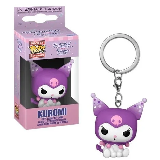 Φωτογραφία προϊόντος: Funko Φιγούρα Μπρελόκ Pocket Pop! Sanrio: Hello Kitty + Friends - Kuromi 20th Anniversary