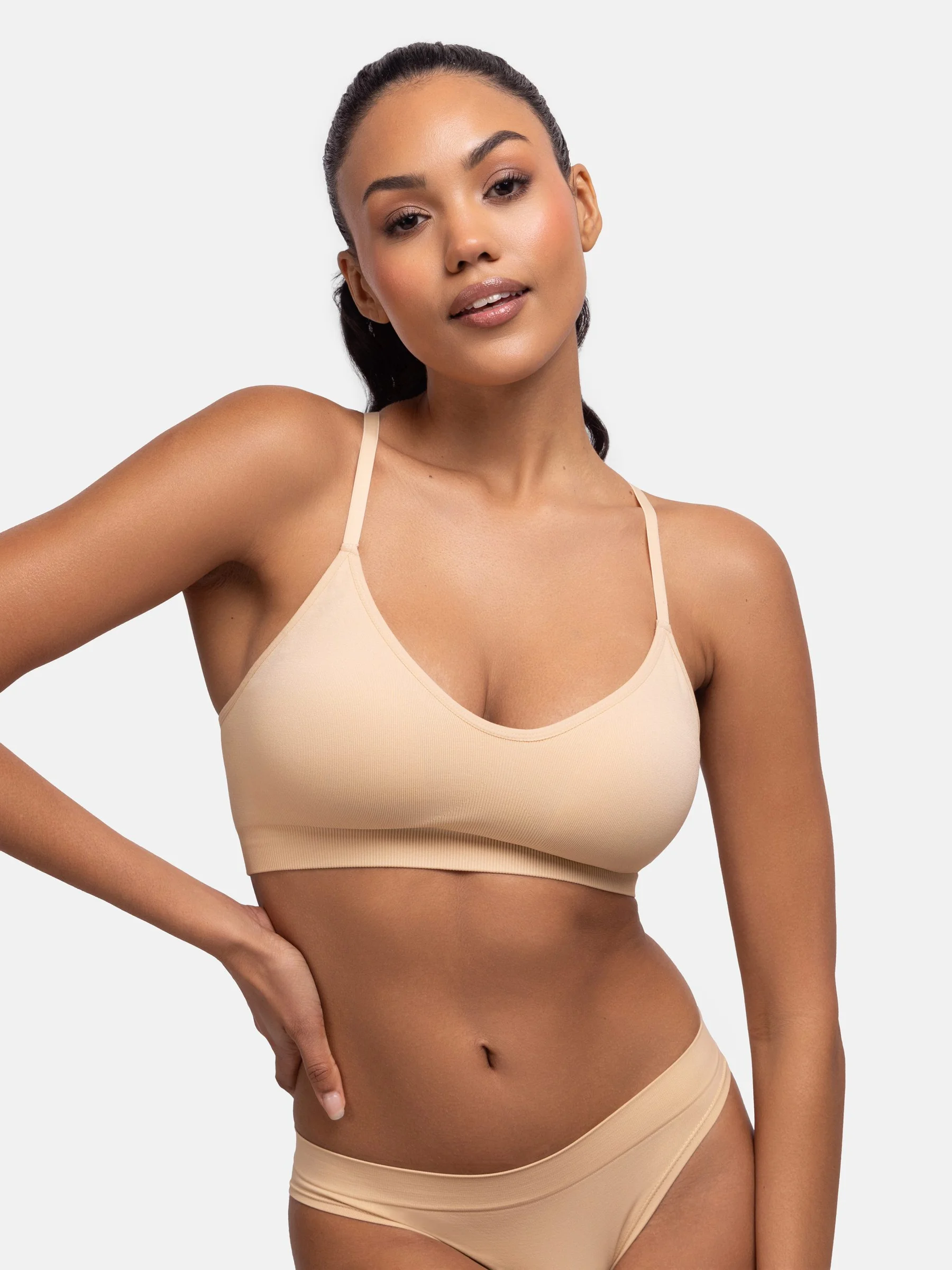 Φωτογραφία προϊόντος: Dorina Revive bralette 1+1 ΔΩΡΟ μπεζ-μαύρο