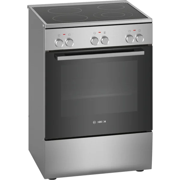 Φωτογραφία προϊόντος: Κουζίνα Bosch Serie 2 HKA090150 66lt A με Κεραμικές Εστίες Π60εκ. Inox