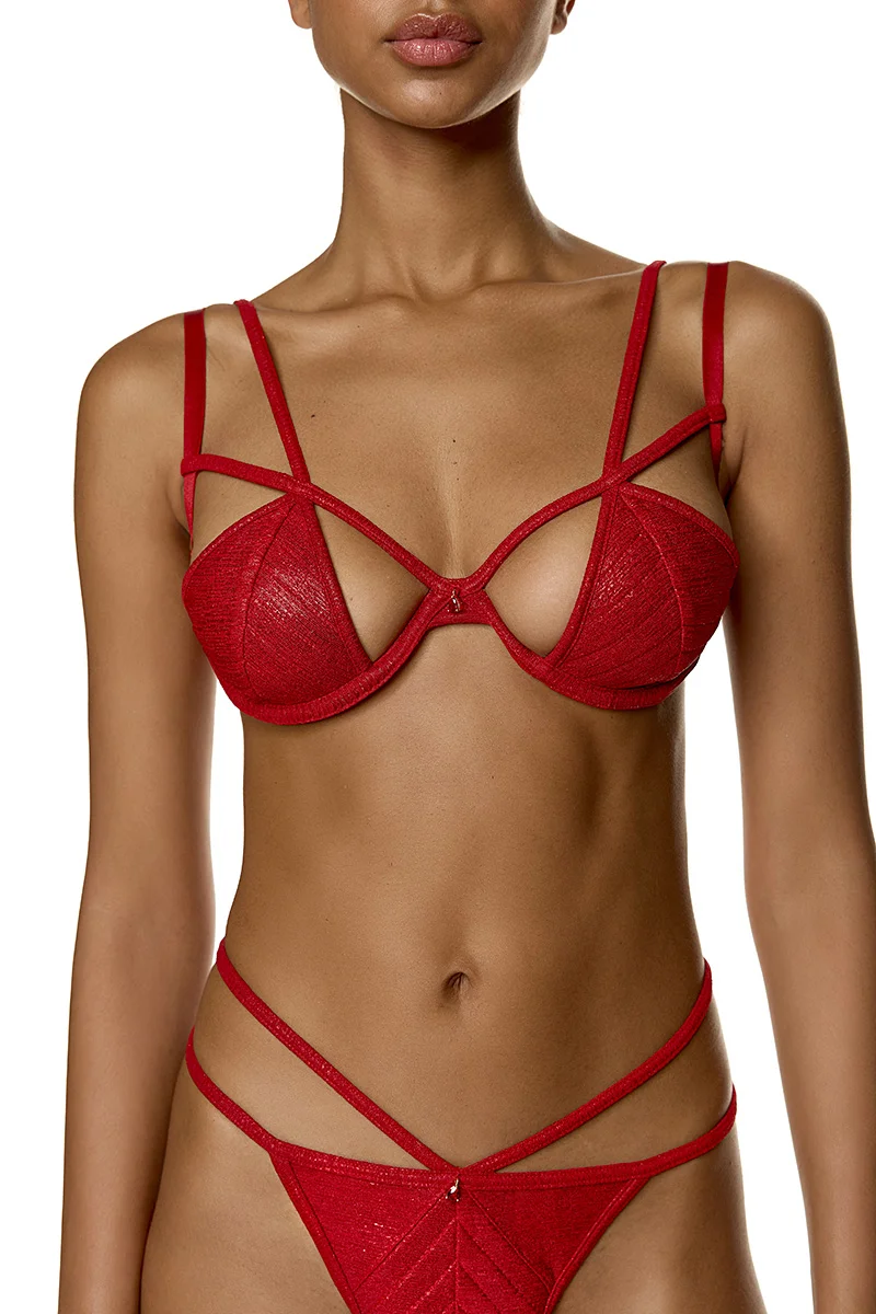 Φωτογραφία προϊόντος: MED OLIVIA SEXY CUP B ΚΑΙ D ΚΟΚΚΙΝΟ G241271218-118