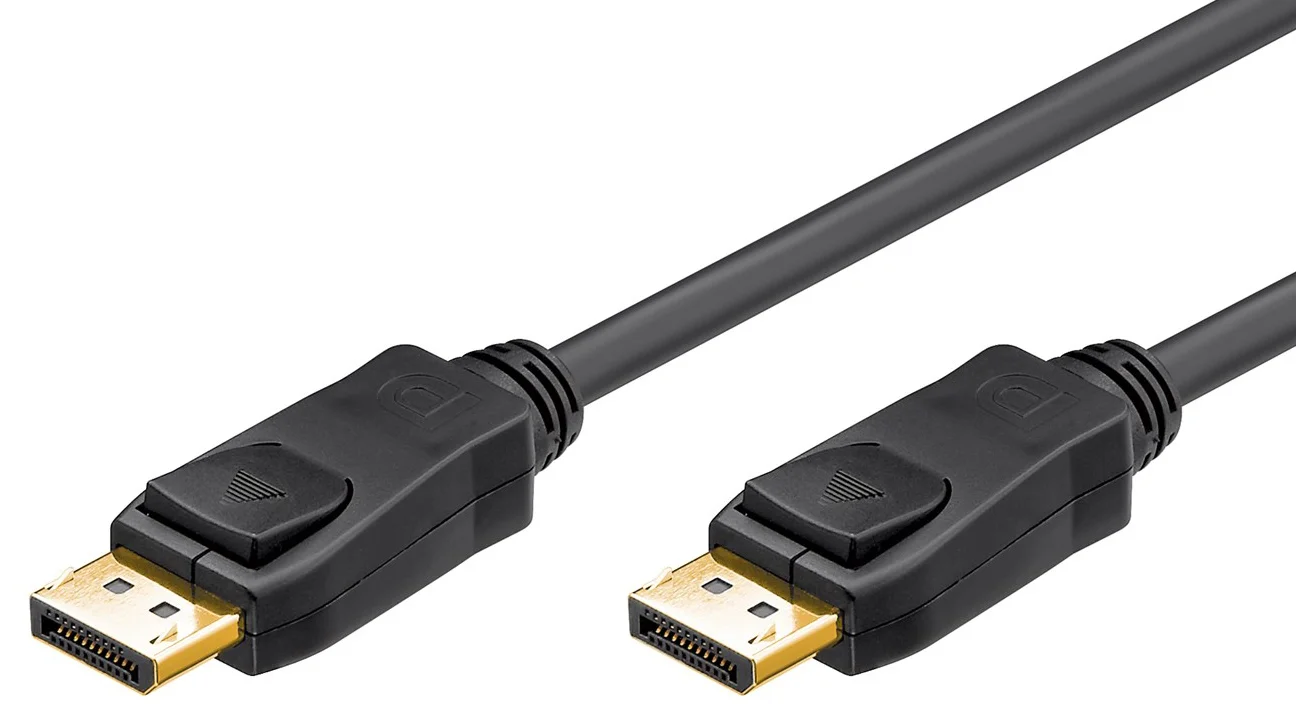 Φωτογραφία προϊόντος: GOOBAY καλώδιο DisplayPort 1.2 VESA 65923, 4K/60Hz 21.6Gbit/s, 2m, μαύρο