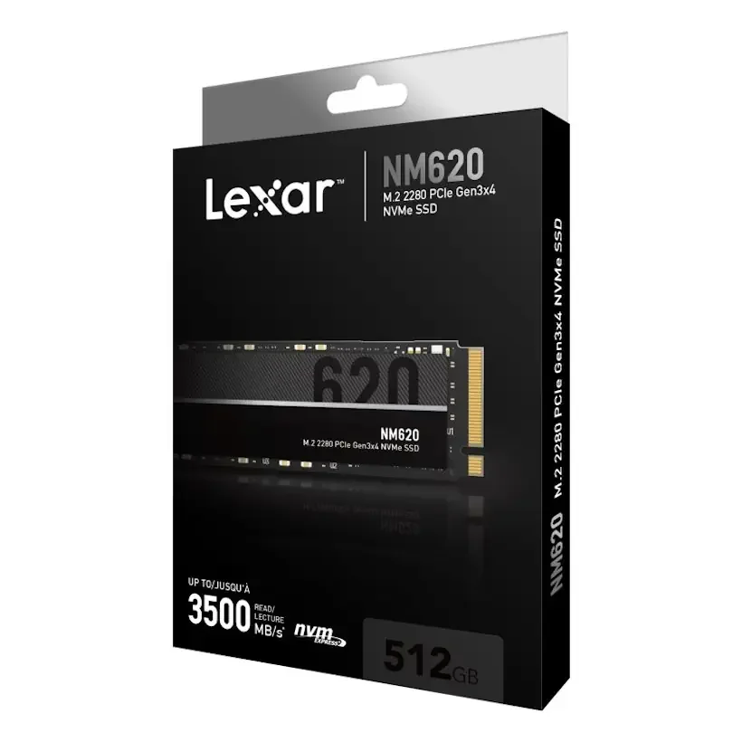 Φωτογραφία προϊόντος: Lexar NM620 SSD 512GB M.2 NVMe PCI Express 3.0
