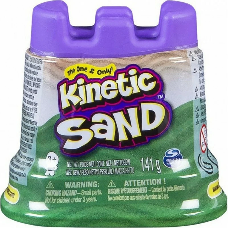 Φωτογραφία προϊόντος: Spin Master Kinetic Sand - Green SandCastle Single Container 080987