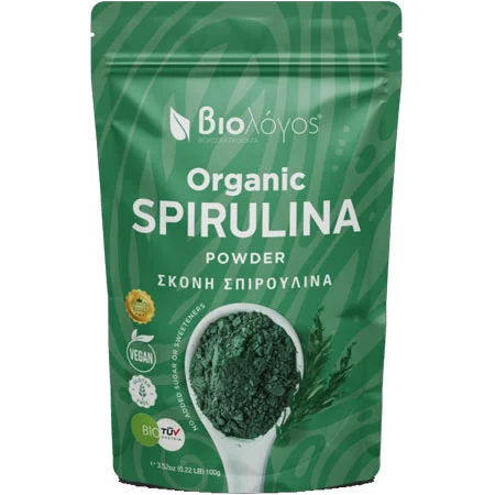 Φωτογραφία προϊόντος: Organic Spirulina Powder 100 gr Biologos