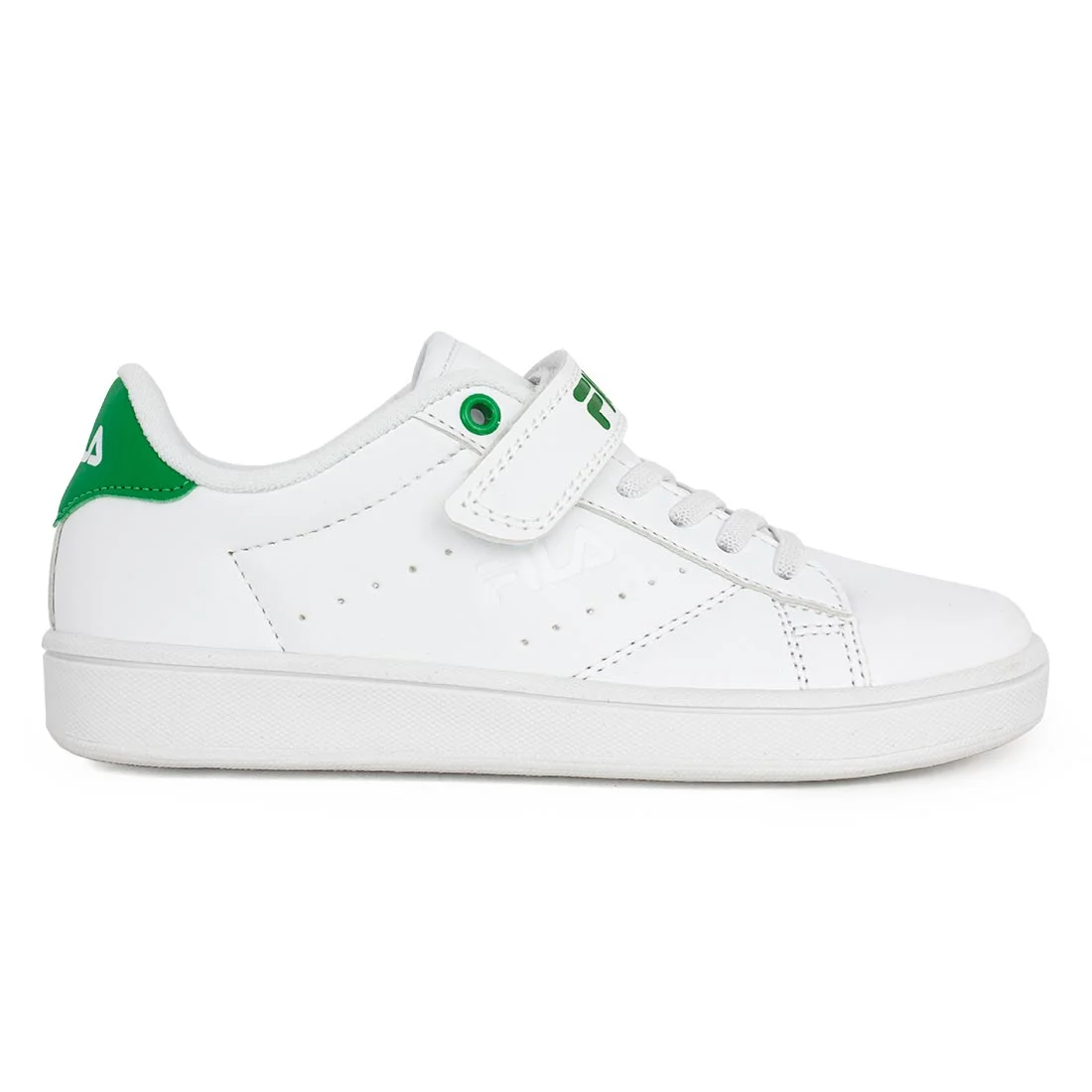 Φωτογραφία προϊόντος: Fila Tennis Classic Velcro 3LS91101-550 Παιδικό sneaker για κορίτσι ή αγόρι σε συνθετικό δέρμα WHITE-GREEN