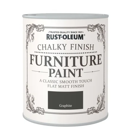 Φωτογραφία προϊόντος: Rust-Oleum Χρώμα Κιμωλίας Furniture Chalky Finish Graphite
