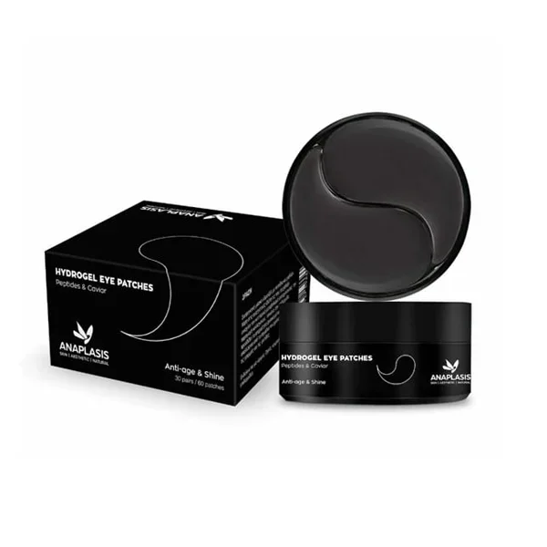 Φωτογραφία προϊόντος: Anaplasis Hydrogel Black Eye Patches Συσφικτική Μάσκα Ματιών, 60paches