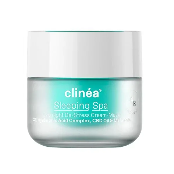 Φωτογραφία προϊόντος: Sarantis Clinea Sleeping Spa Κρέμα-Μάσκα De-Stress Nυκτός, 50ml