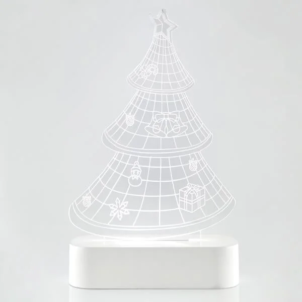 Φωτογραφία προϊόντος: Eurolamp Δέντρο Led Plexi Glass 13x5.5x22.5cm (600-40276)