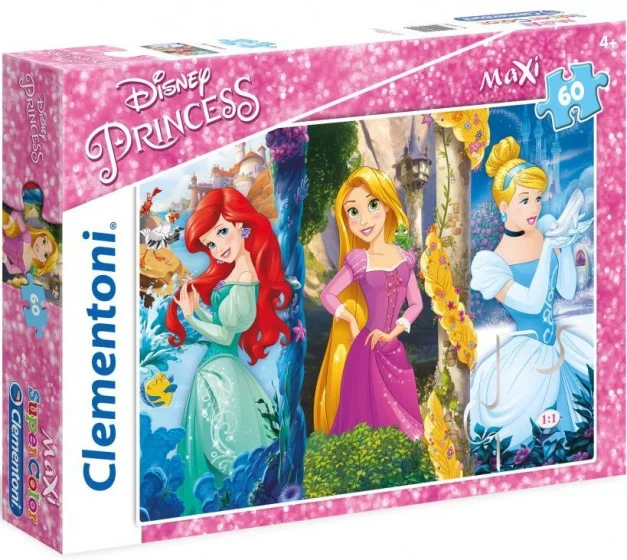 Φωτογραφία προϊόντος: Παζλ 60 τμχ Disney Princess - Clementoni