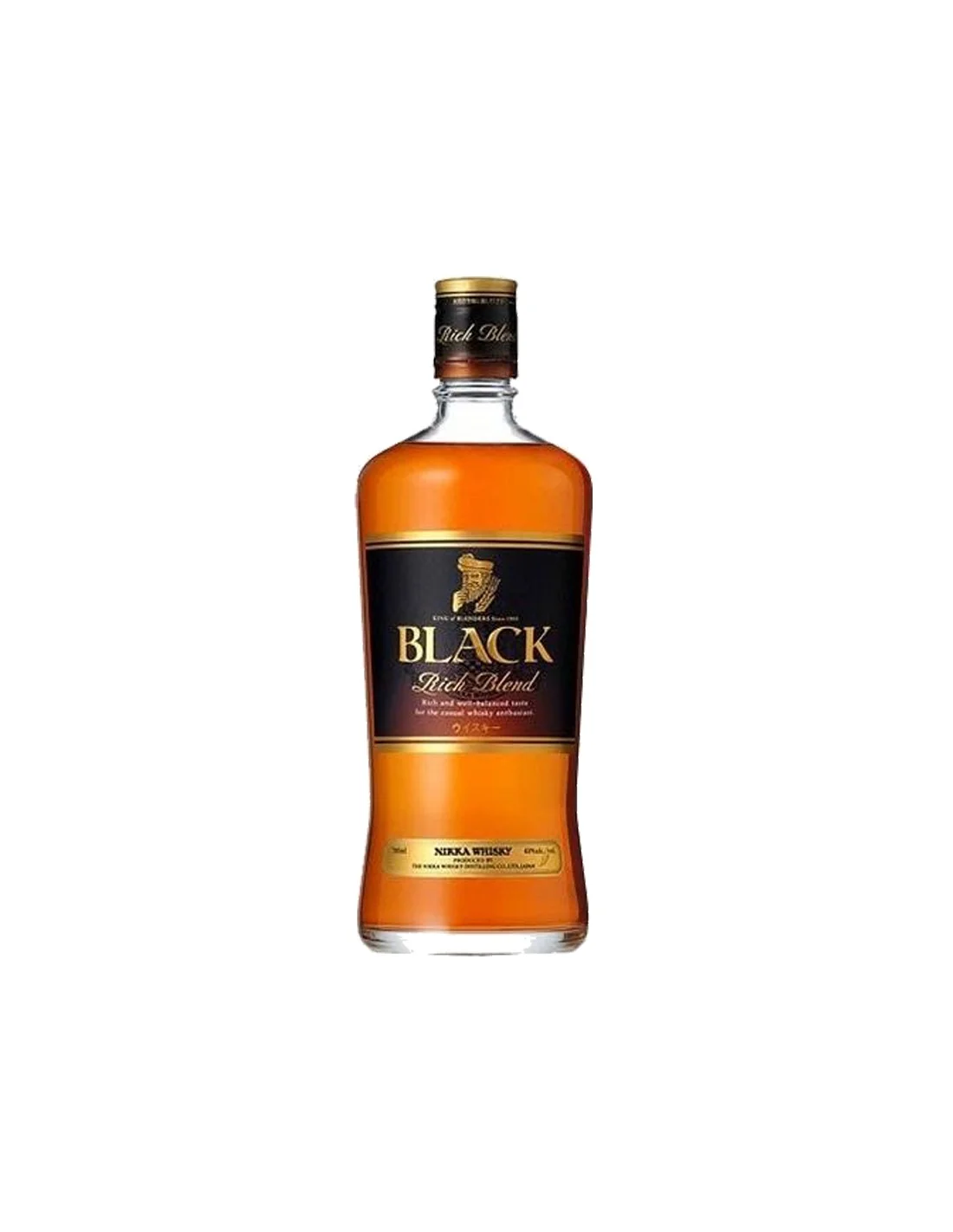 Φωτογραφία προϊόντος: THE NIKKA WHISKY DISTILLING CO NIKKA BLACK RICH BLEND WHISKY 700ML