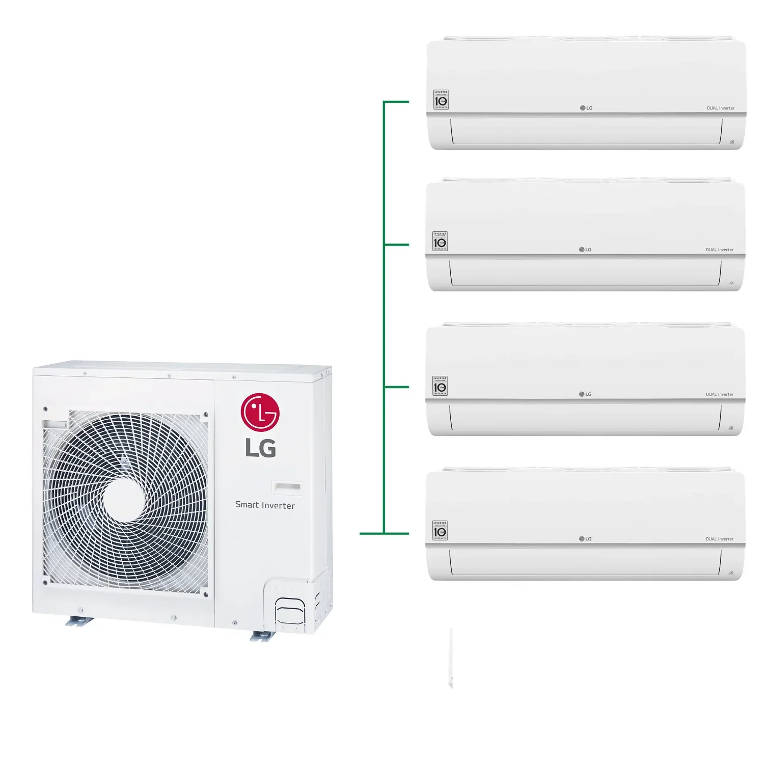 Φωτογραφία προϊόντος: Κλιματιστικό LG MULTI inverter MU5R30.U36A0 + OCEAN S09EZ 9000BTU