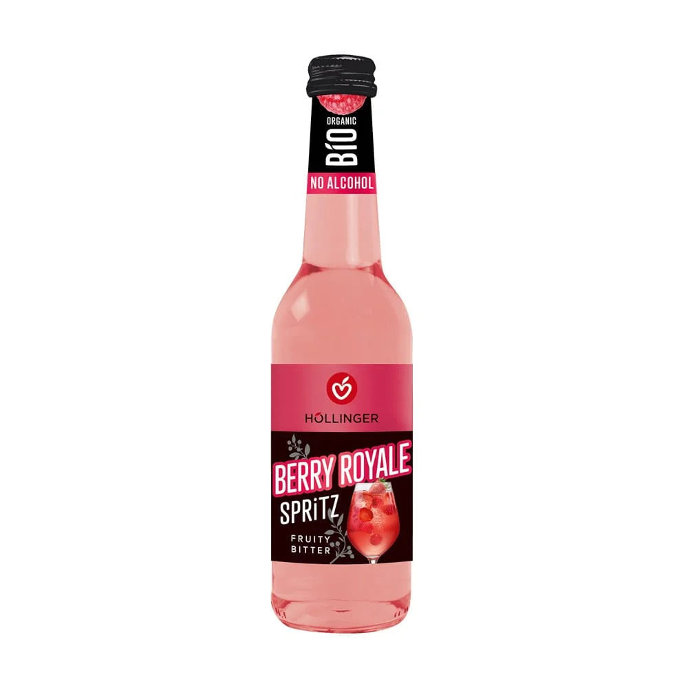 Φωτογραφία προϊόντος: Mocktail Berry Royale Spritz 330ml Hollinger Βιολογικό Αναψυκτικό Χωρίς Αλκοόλ 221030765 Xωρίς Λακτόζη Βιολογικό προϊόν Χωρίς γλουτένη