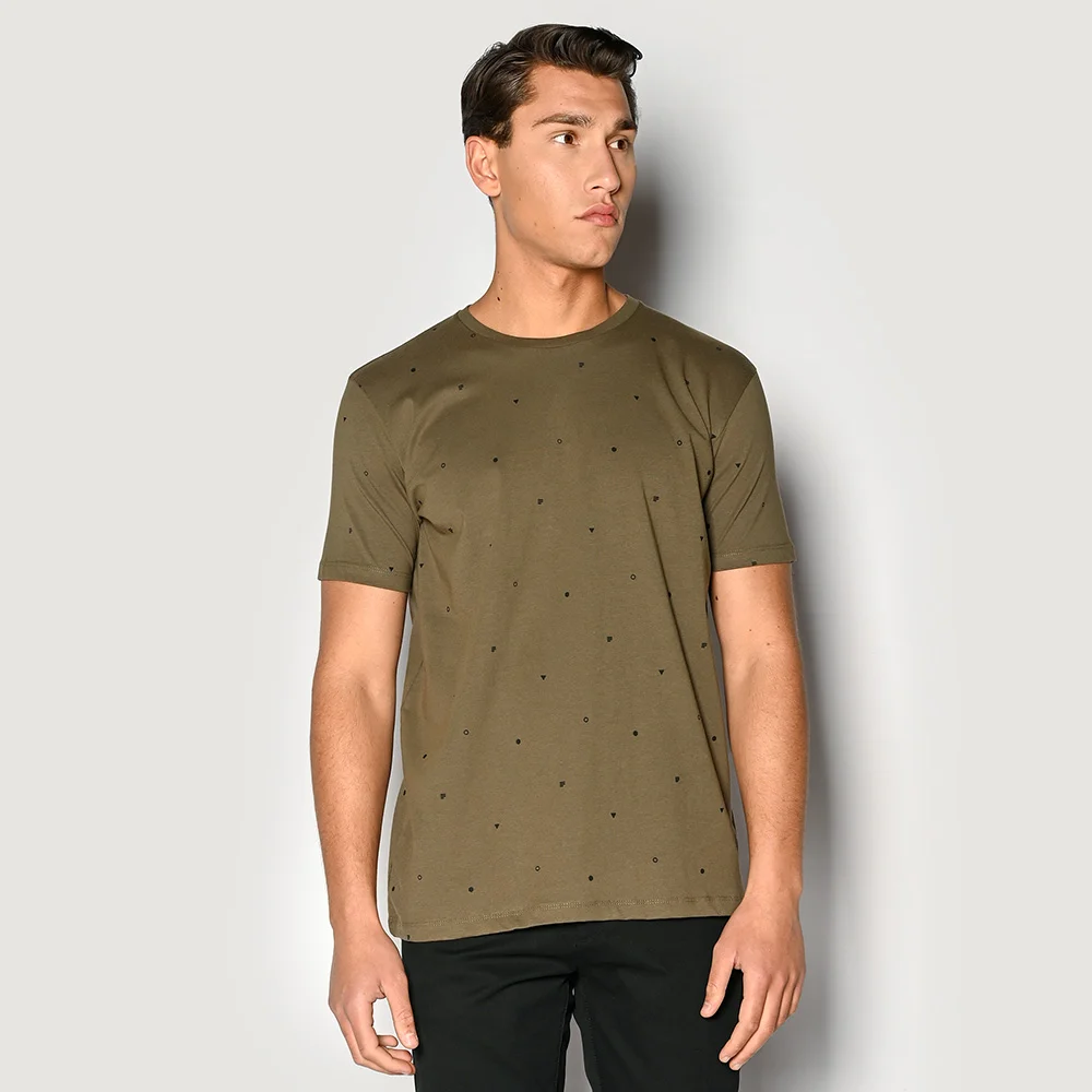 Φωτογραφία προϊόντος: ΑΝΔΡΙΚΟ T-SHIRT OIL ΜΕ ΔΙΑΚΡΙΤΙΚΟ ΣΧΕΔΙΟ BROKERS