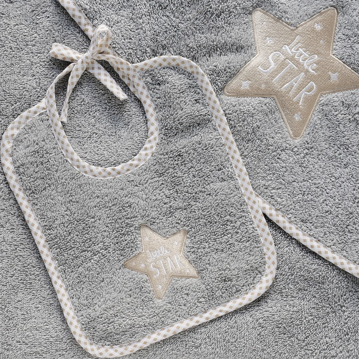 Φωτογραφία προϊόντος: MELINEN ΣΑΛΙΑΡΑ ΒΡΕΦΙΚΗ LITTLE STAR GREY