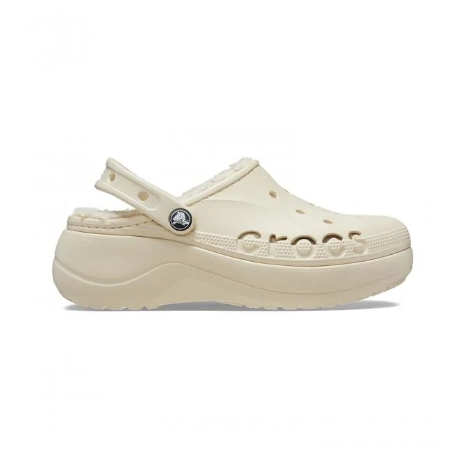 Φωτογραφία προϊόντος: CROCS 208708-11S BAYA PLATFORM LINED CLOG WHITE