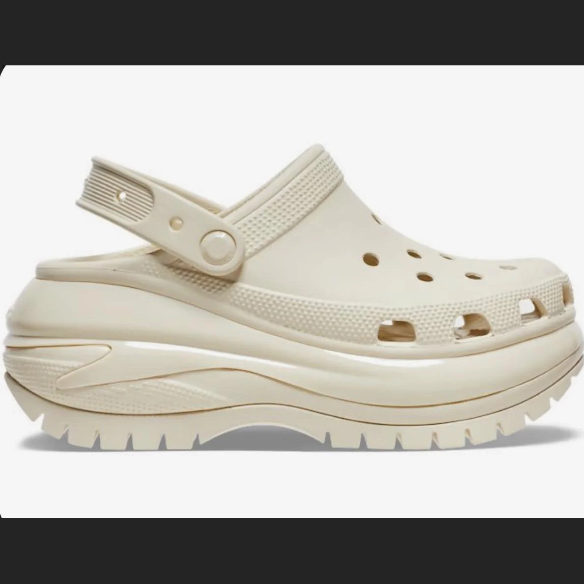 Φωτογραφία προϊόντος: CROCS MEGA CRUSH CLOG BONE 207988-2Y2 Μπεζ