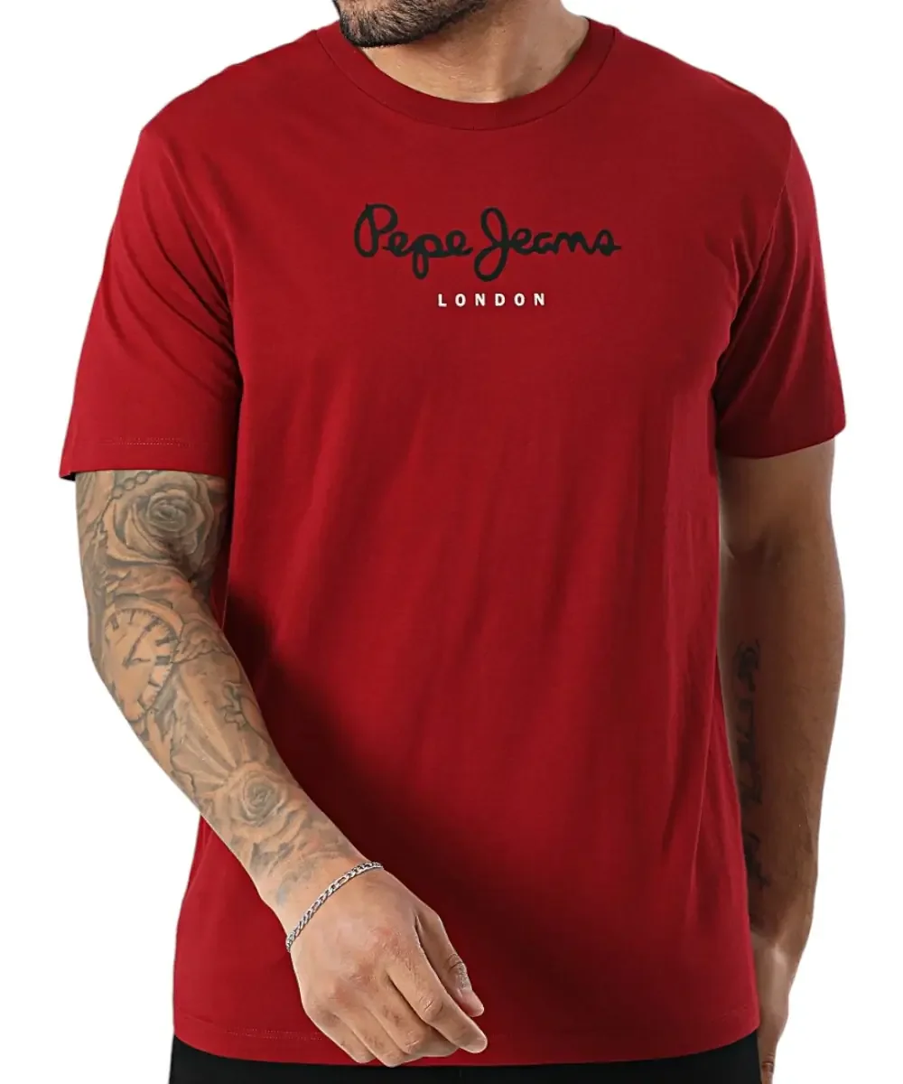 Φωτογραφία προϊόντος: Pepe Jeans - Ανδρικό T-shirt Eggo N PM5010178-287 Μπορντό