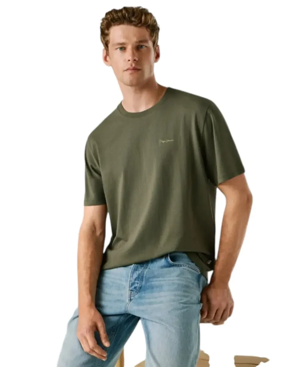 Φωτογραφία προϊόντος: Pepe Jeans - Ανδρικό T-shirt Contrast Connor PM5010179-728 Λαδί