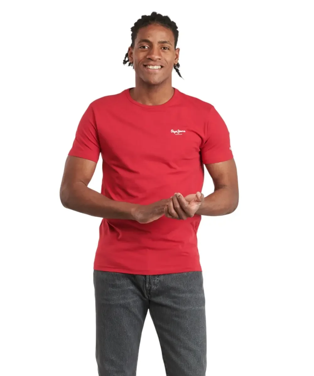 Φωτογραφία προϊόντος: Pepe Jeans - Ανδρικό T-shirt Original Basic PM5010180-249 Κόκκινο