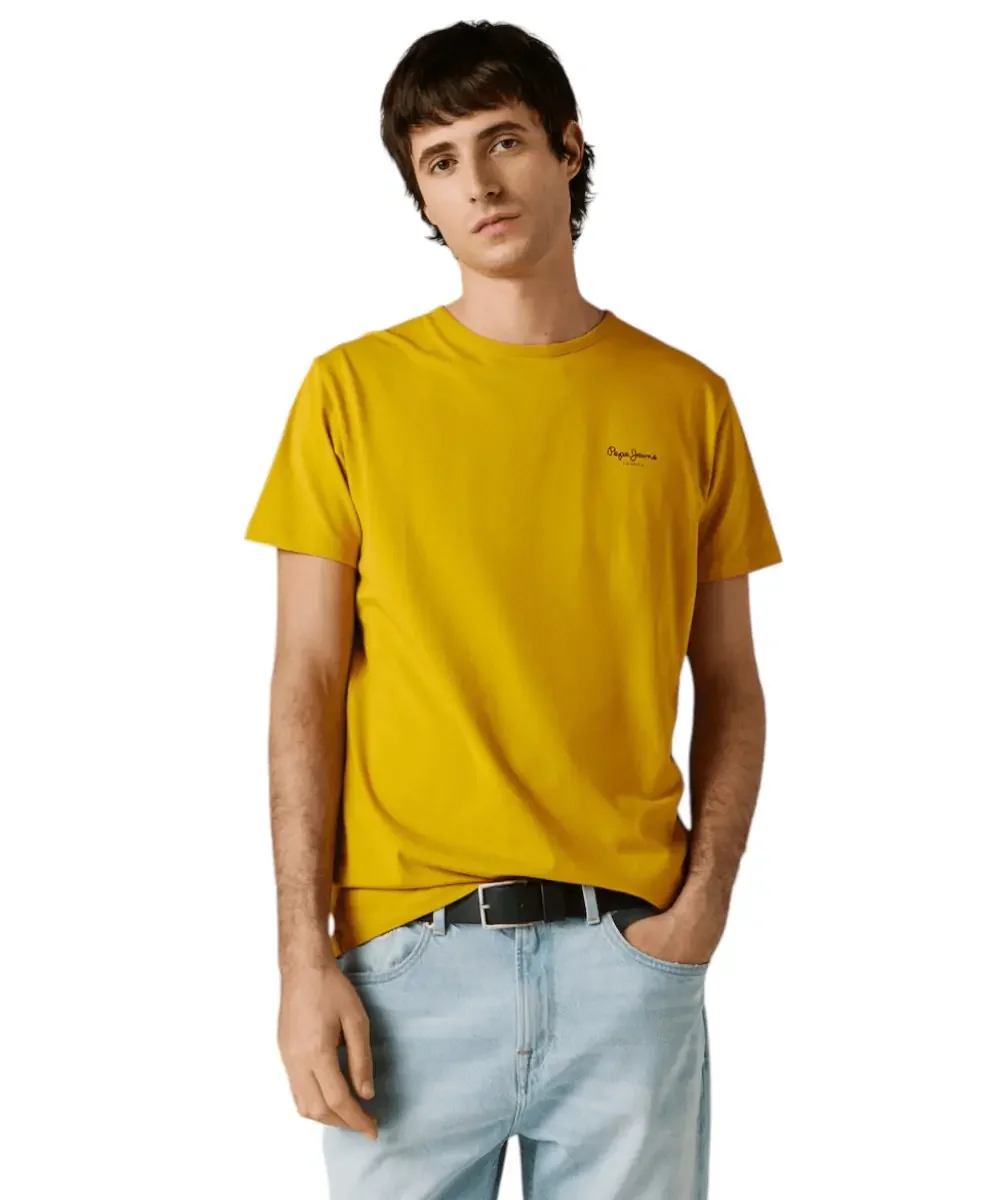 Φωτογραφία προϊόντος: Pepe Jeans - Ανδρικό T-shirt Original Basic PM5010180-089 Κίτρινο