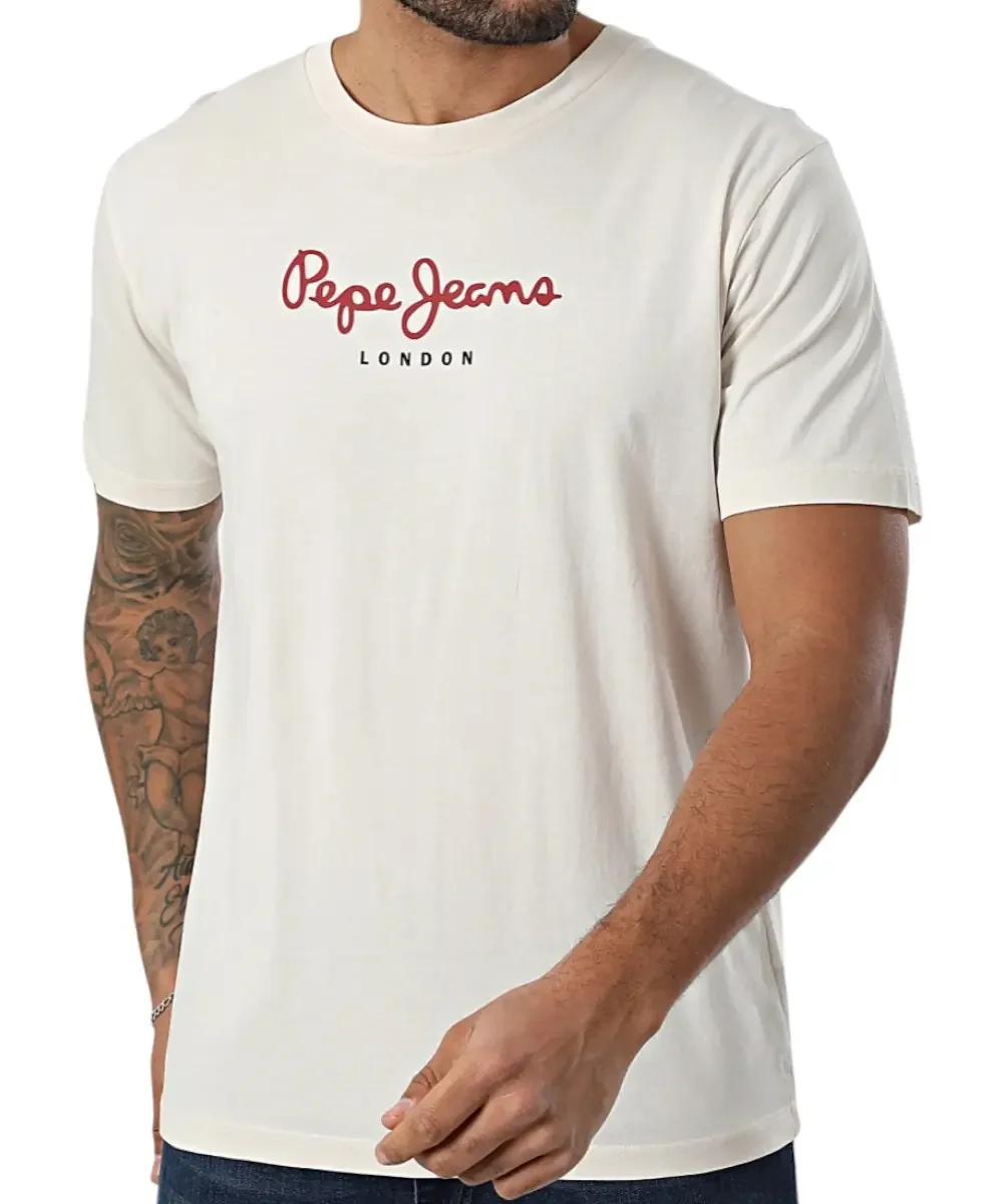 Φωτογραφία προϊόντος: Pepe Jeans - Ανδρικό T-shirt Eggo N PM5010178-804 Μπεζ