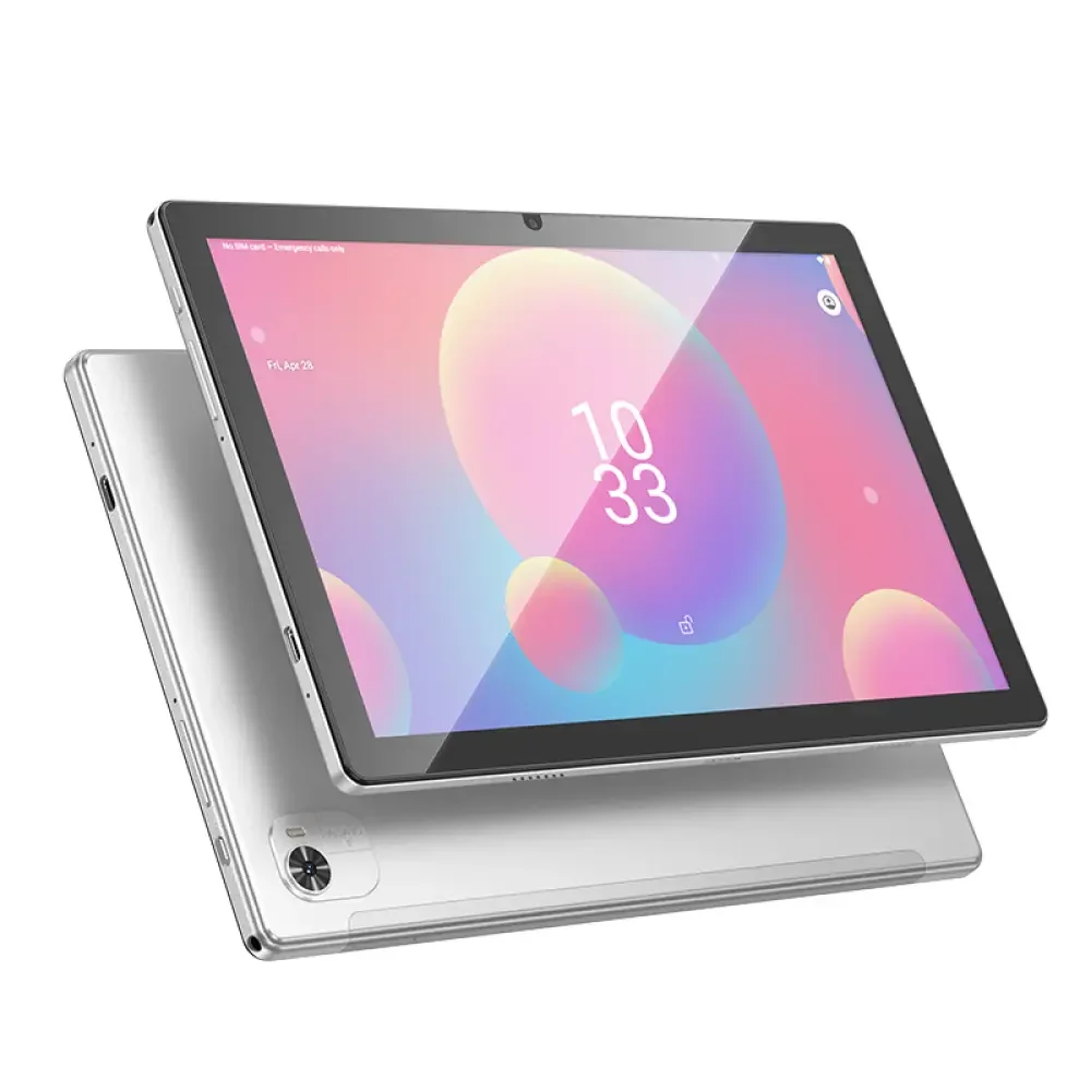 Φωτογραφία προϊόντος: Tablet Hoco A8 Pro Dual Sim 10,1" 3GB/128GB 5000mAh 5V/2A 4G Ασημί με Θήκη Book