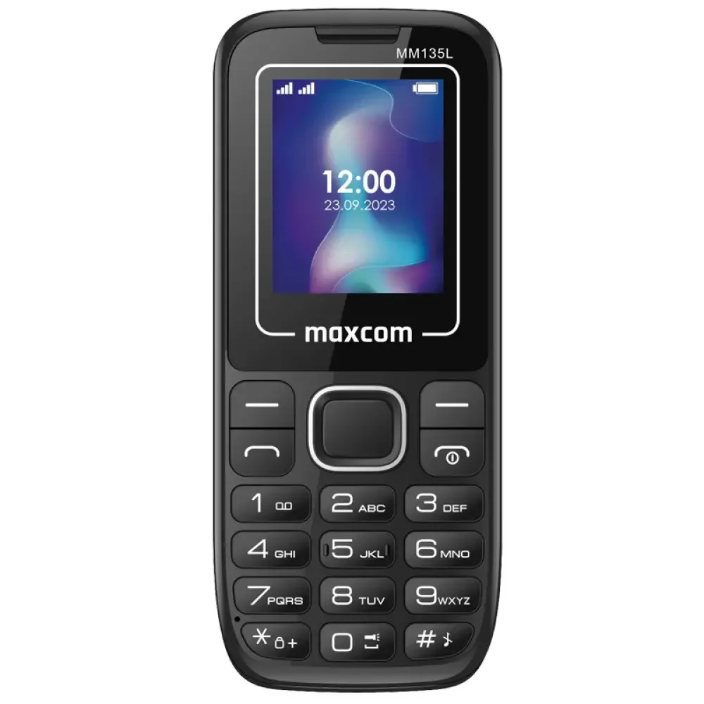 Φωτογραφία προϊόντος: Maxcom MM135 Light (Dual Sim) 1,77" με Bluetooth, Φακό, Ανοιχτή Ακρόαση και Ραδιόφωνο Μόνο με Καλώδιο Φόρτισης Μαύρο - Μπλέ
