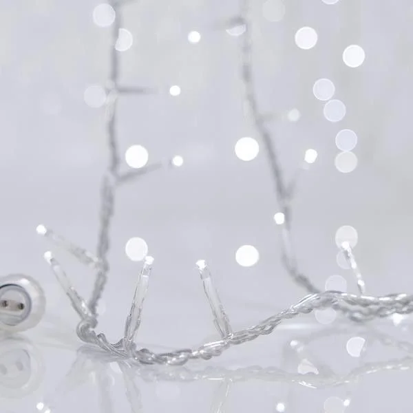 Φωτογραφία προϊόντος: ΣΕΙΡΑ, 300 LED 3mm, 31V, ΕΠΕΚΤΑΣΗ ΩΣ 3, ΜΕ ΜΕΤΑΣΧΗΜΑΤΙΣΤΗ, ΠΡΟΕΚΤΑΣΗ ΠΑΡΟΧΗΣ 300cm, ΔΙΑΦΑΝΟ ΚΑΛΩΔΙΟ, ΘΕΡΜΟ ΛΕΥΚΟ LED,ΑΝΑ 5cm,ΙΡ44