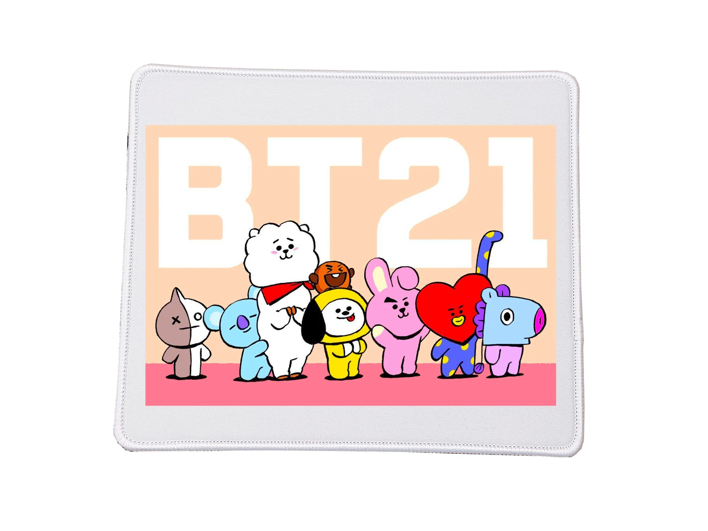 Φωτογραφία προϊόντος: Mousepad Bt21 23x20cm no1 Ποιοτικού Υλικού Αντοχής