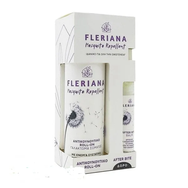 Φωτογραφία προϊόντος: Power Health Fleriana Promo Mosquito Repellent Roll-On Αντικουνουπικό Γαλάκτωμα 100ml + Δώρο After Bite Balm Spray 7ml