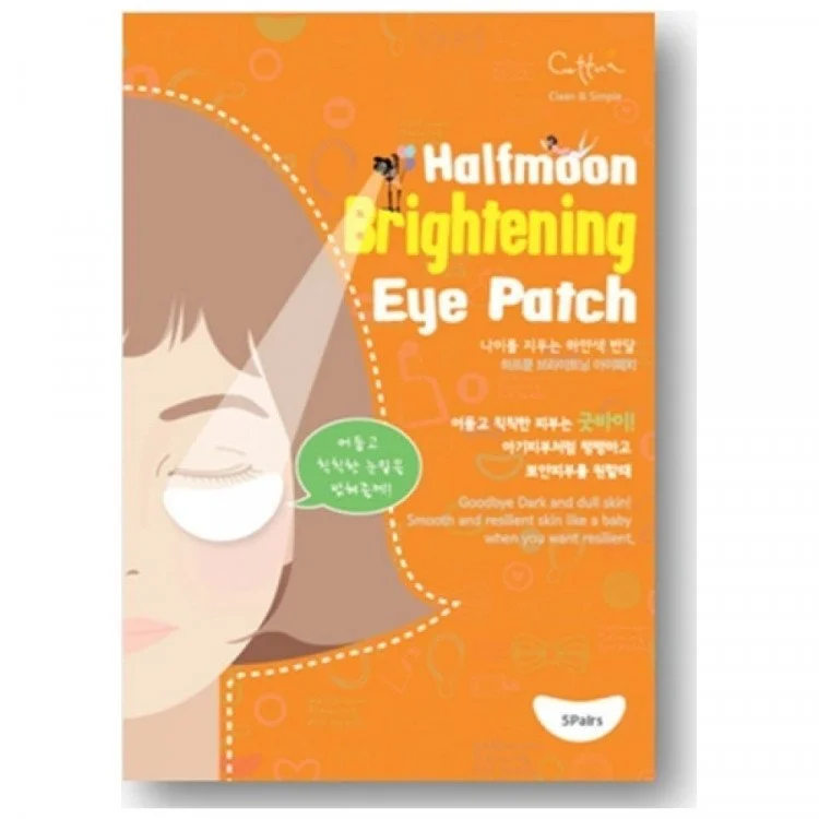 Φωτογραφία προϊόντος: Vican Cettua Clean + Simple Half Moon Brightening Eye Patch Επιθέματα που Απαλύνουν τους Μαύρους Κύκλους 5 Ζεύγη