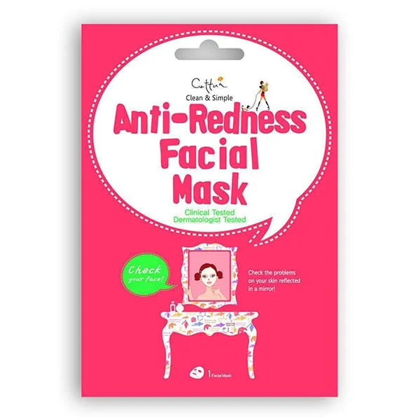 Φωτογραφία προϊόντος: Vican Cettua Clean + Simple Anti-Redness Facial Mask 1τμχ - Μάσκα Προσώπου Κατά Των Ερεθισμών + Της Ερυθρότητας