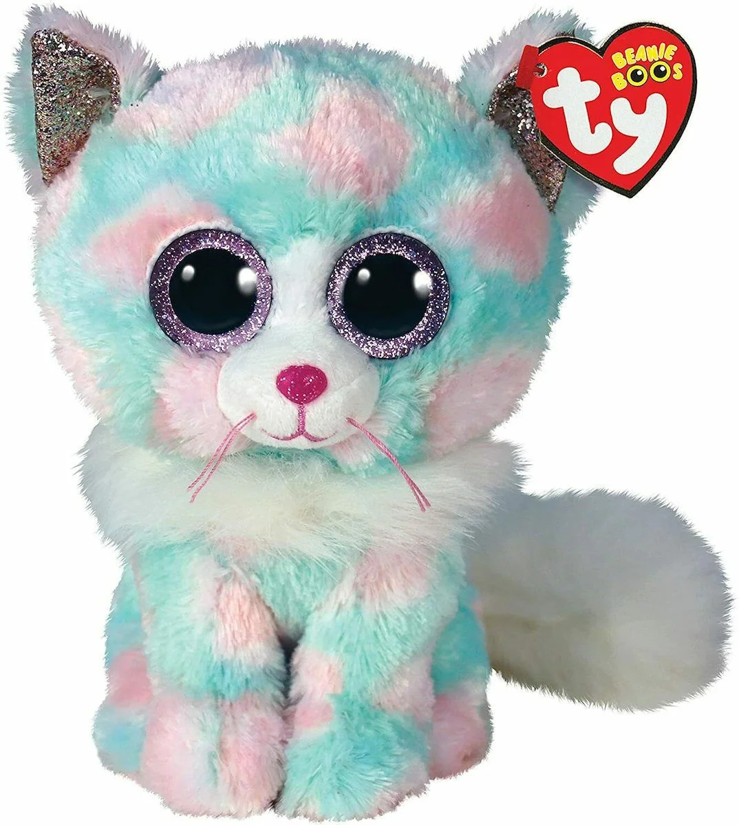 Φωτογραφία προϊόντος: TY Λούτρινο Beanie Boos Γατούλα Pastel colors 15 εκ.