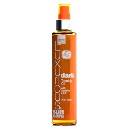 Φωτογραφία προϊόντος: Intermed Luxurious Dark Tanning Oil Αντηλιακό Λάδι Σώματος σε Spray 200ml