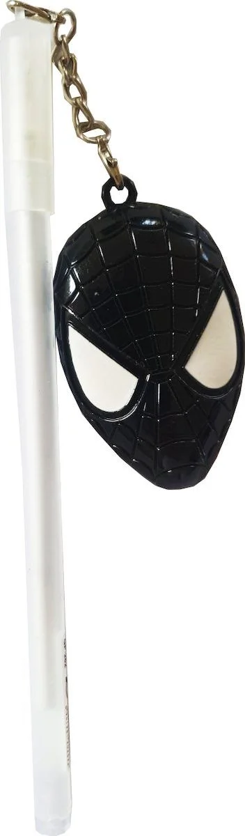 Φωτογραφία προϊόντος: Σούπερ Στυλό Spiderman με μεταλλικό μαύρο κεφάλι γνήσιο Marvel Super Spidernman pen μαύρης γραφής