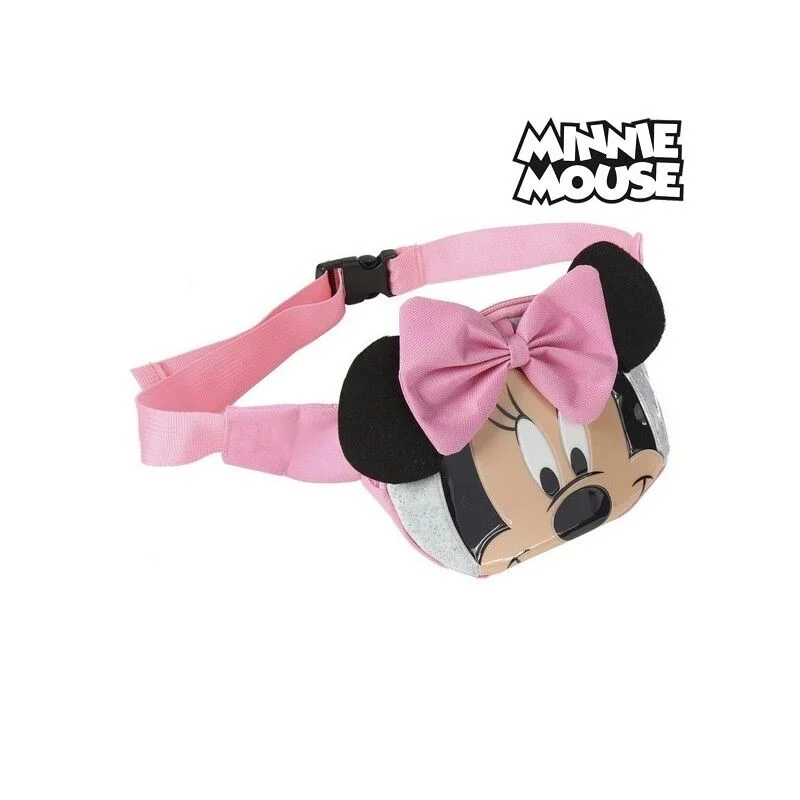 Φωτογραφία προϊόντος: Ροζ τσαντάκι μέσης Minnie Mouse με ρυθμιζόμενο κούμπωμα Αυθεντικό