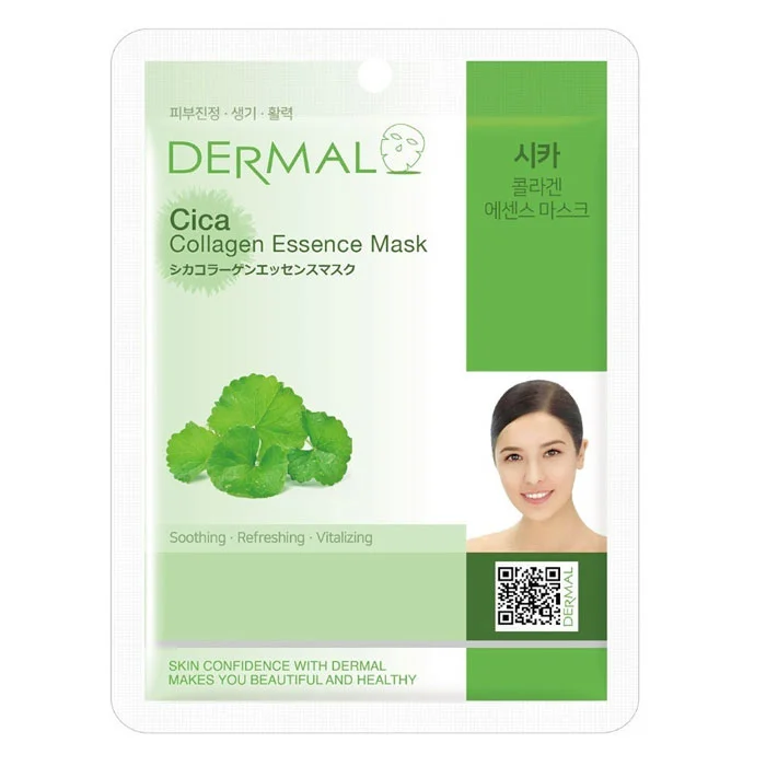 Φωτογραφία προϊόντος: Dermal Collagen Essence Cica Μάσκα Προσώπου για Καταπράυνση, 1τεμ